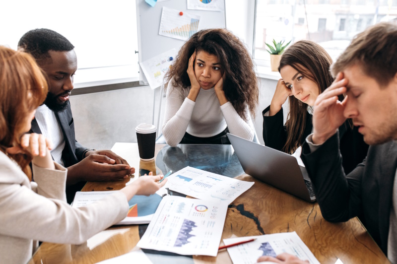 Business leaders experiencing stress: managing overwhelm